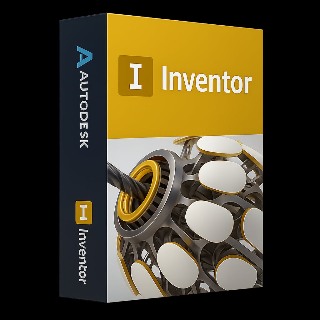 AutoDesk Inventor Absolute Explicit Industrial Manufacturing, Product Design, and Core Mechanic product image