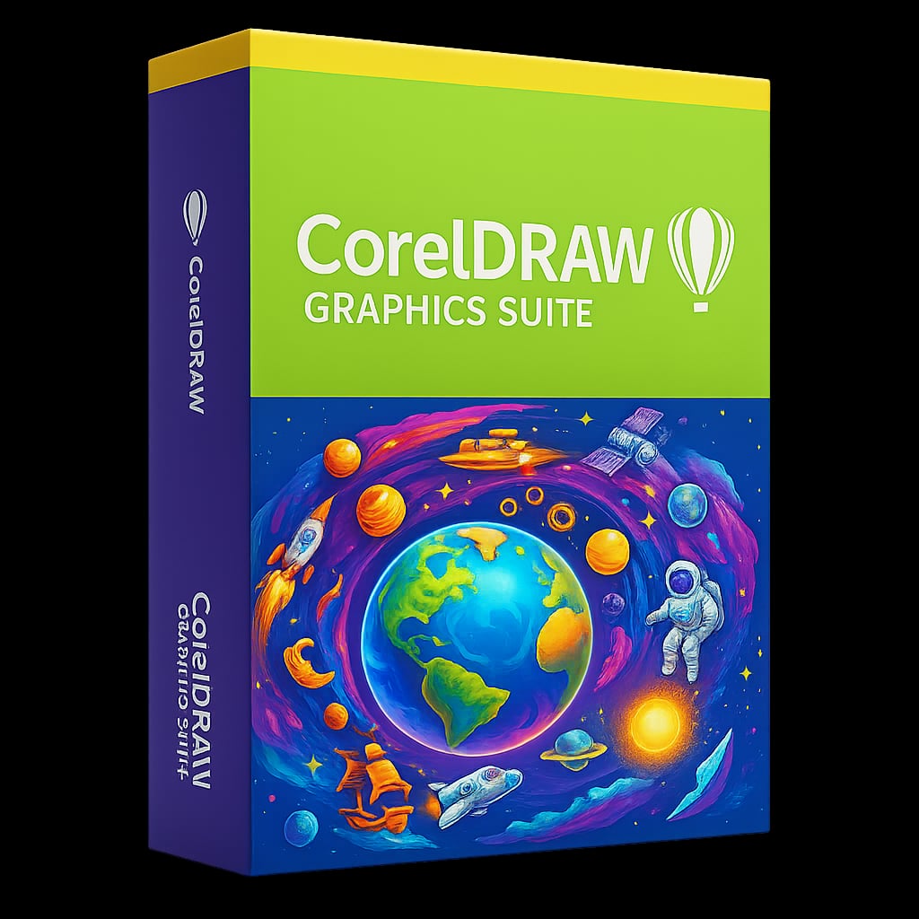 CorelDRAW Graphics Suite Brilliant Absolute Professional Scalable Vector Native Graphics product image