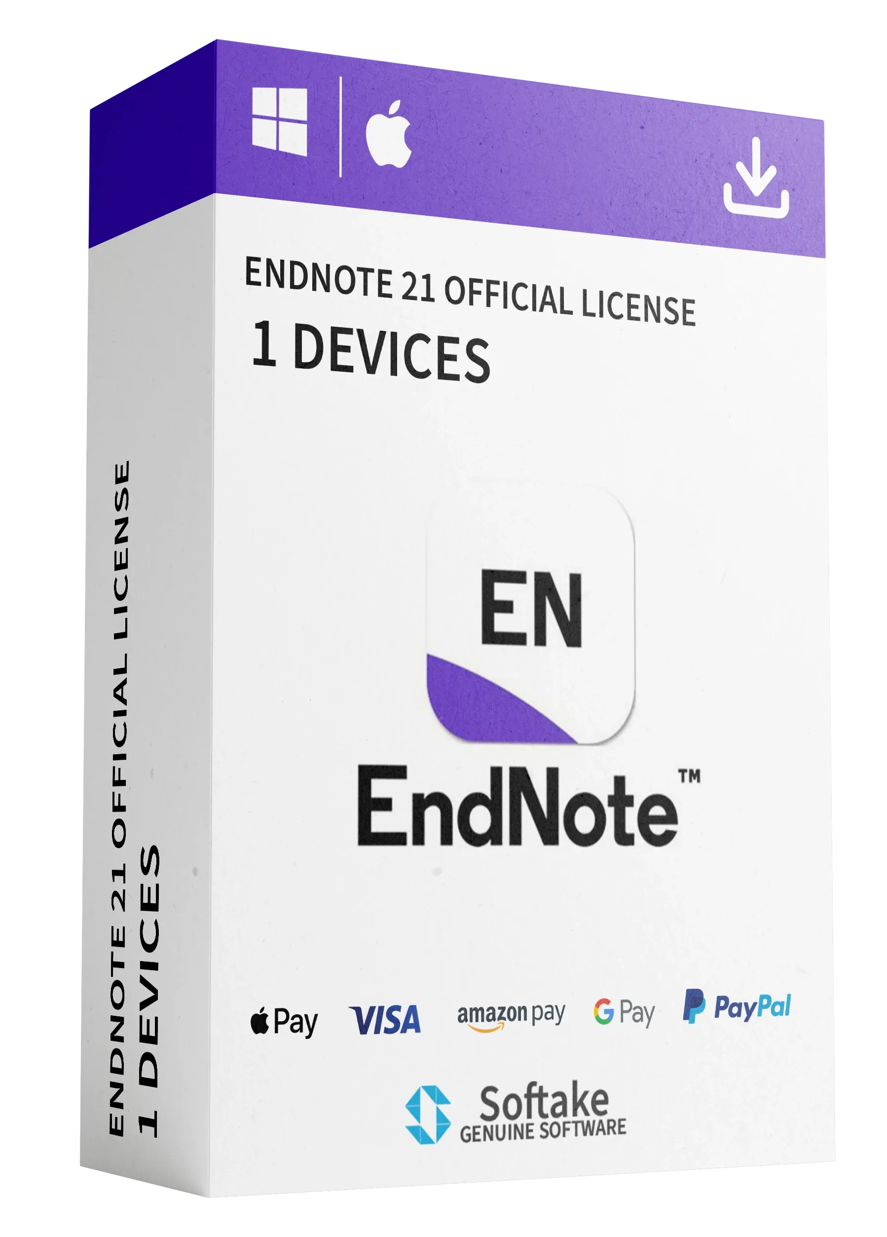EndNote 21 – Official License for 1 Device (Mac & Windows)