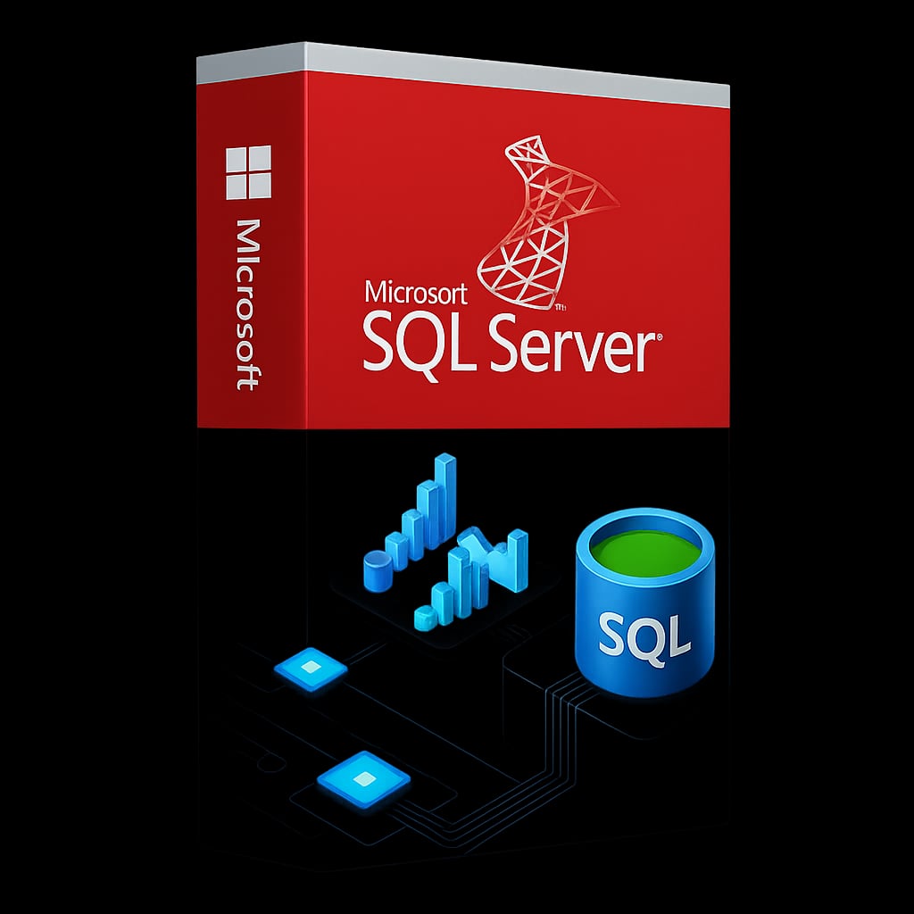 Microsoft SQL Server Standard Edition Secure Agile Scalable Database Backbone product image