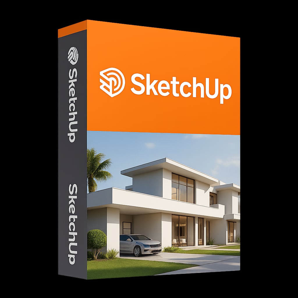 SketchUp Pro - Fully Intuitive 3D Modeling Environment product image