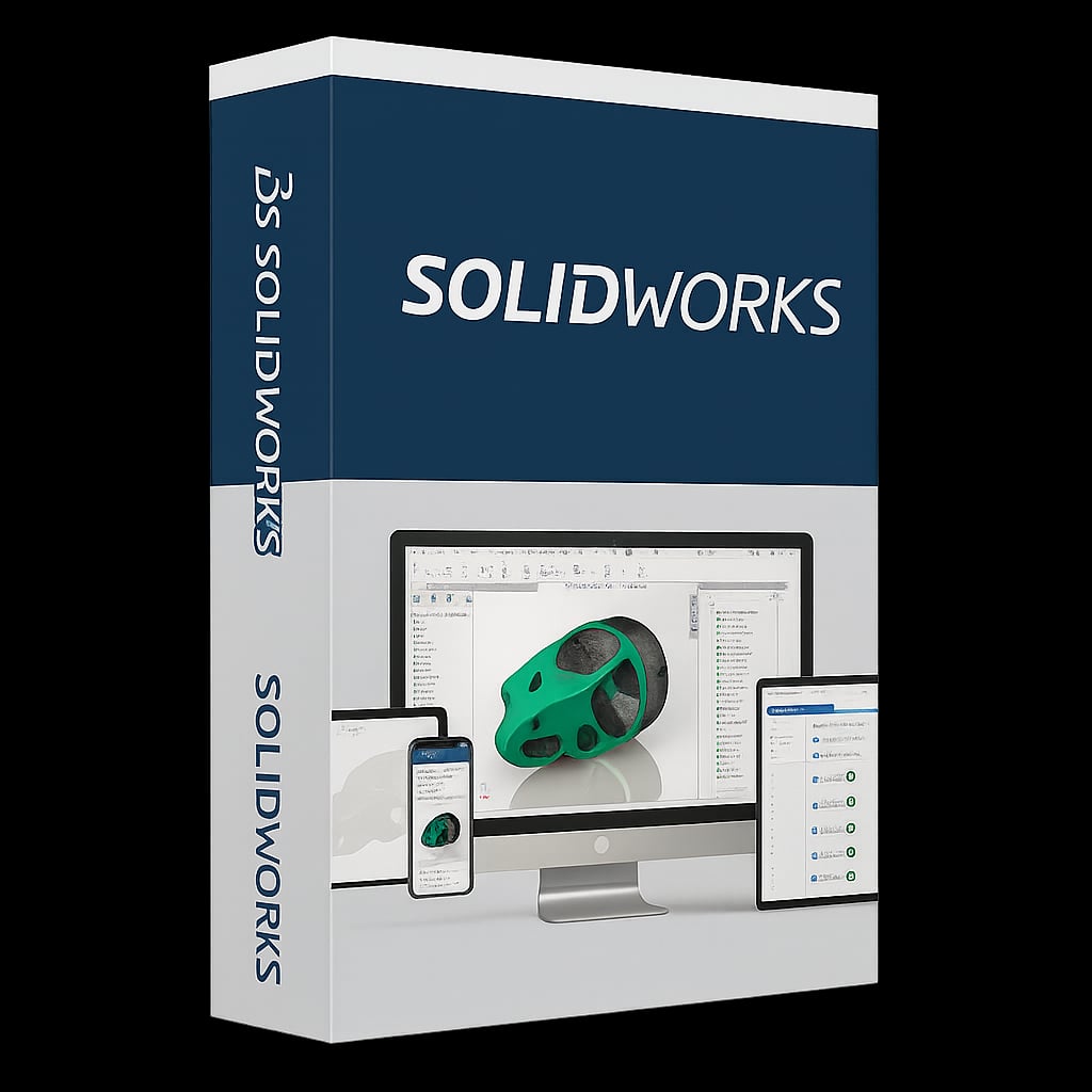 SolidWorks Premium Professional 3D Modeling for Engineering and Mechanical Design product image