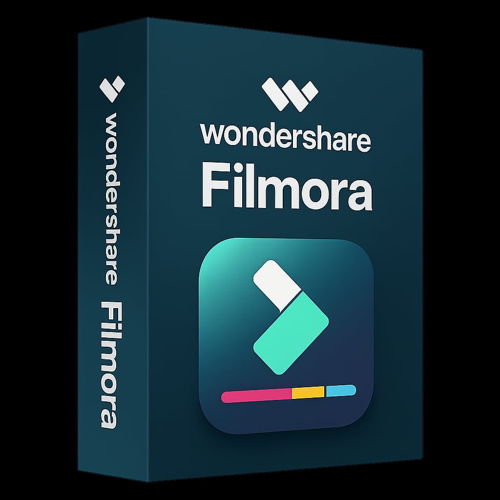 Wondershare Filmora Super-Efficient Premium Grade Video Editor Suite product image